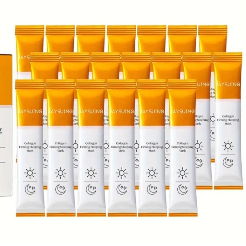 Collagen sleeping masks